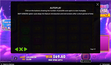 Sweet Rush Bonanza — autoplay